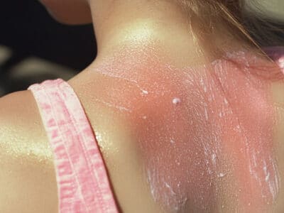 Reiseapotheke Kind Sonnenbrand Ruecken
